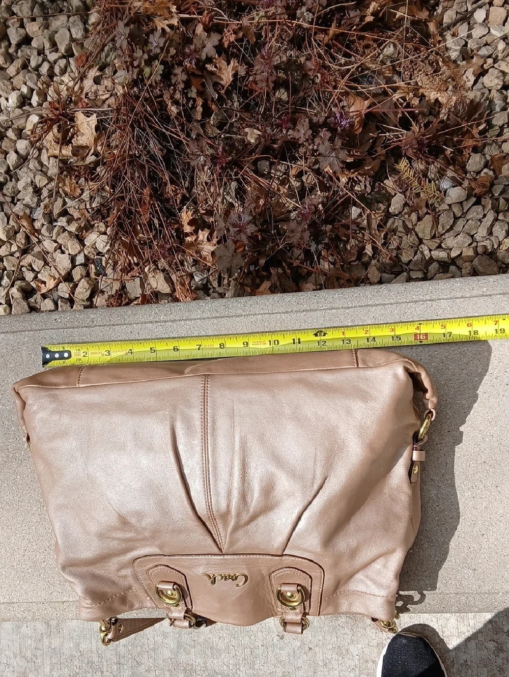 Coach ASHLEY CARRYALL LEATJER BAG F15513